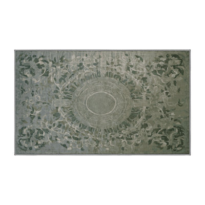 Tapis brun lavable à la machine