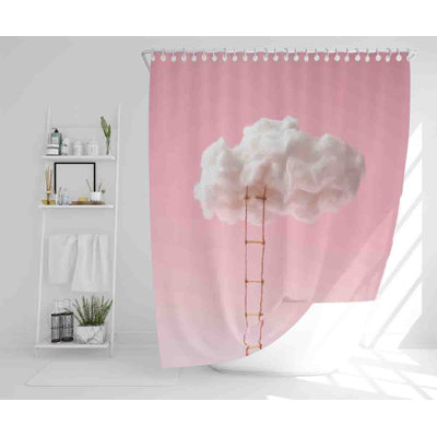 Moyra 13 Piece Polyester Shower Curtain Set