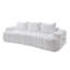 Canapé courbé en tissu 3 places Boucle-1759251612