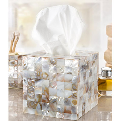Milano Square Tissue Box Cover