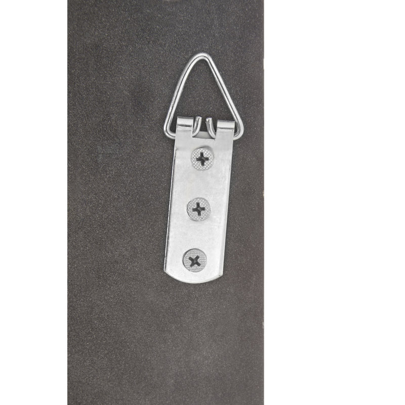Drane Flat Wall Mirror, Silver