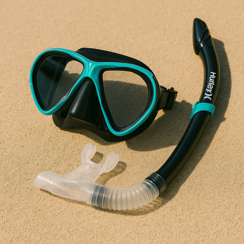 Ensemble de tuba bleu Hurley pour adultes