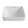 Elavo Ceramic Square Drop-In Bathroom Sink with Overflow
