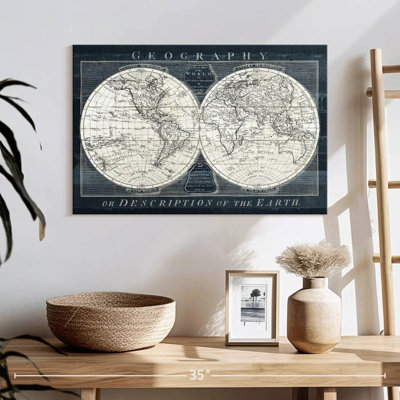 Aliaz Old World Globe Geography I