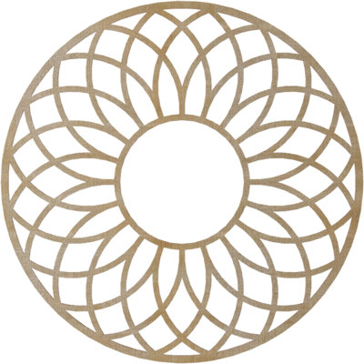 Cannes Wood Fretwork Pierced Ceiling Medallion