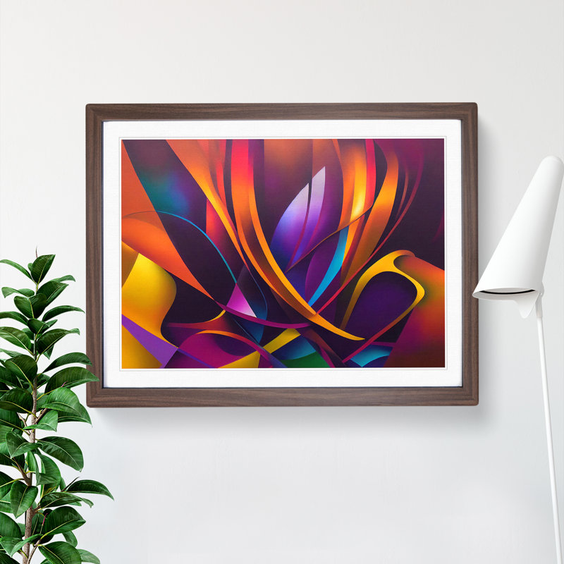 Graffiti Vol.5 - Print, 34cm H x 46cm W, Walnut