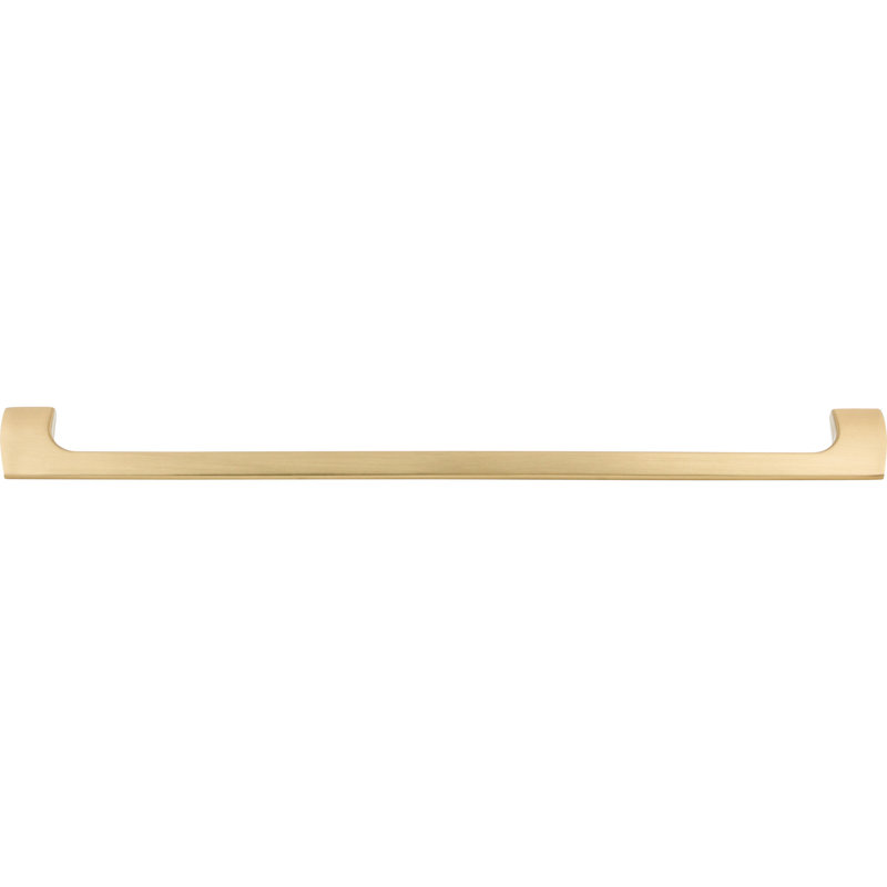 Holland Bar pull, Honey Bronze, 12" Center to Center