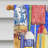 Double Sided 40'' H x 28'' W Polyester House Flag