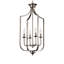 Lustre empire en métal 4 lumières à intensité variable-1240862065-1240862062