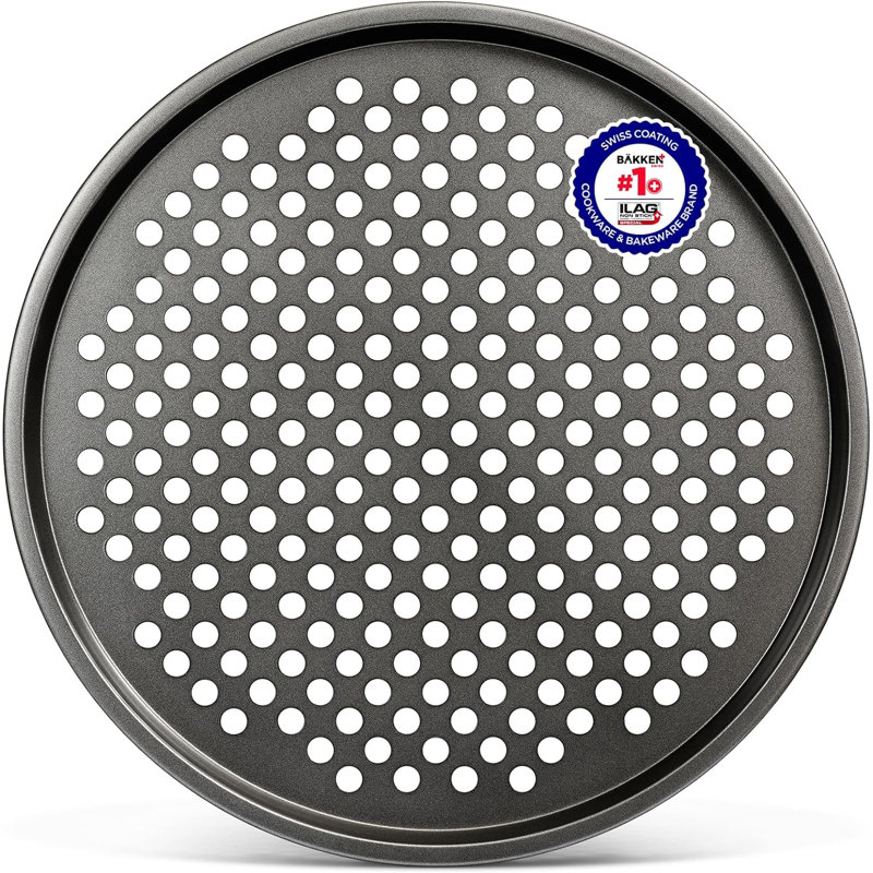 Lifemaster Non-Stick Steel Pizza Pan