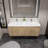 Romer 59''Wall-Mounted Double Bathroom Vanity Set-847201771