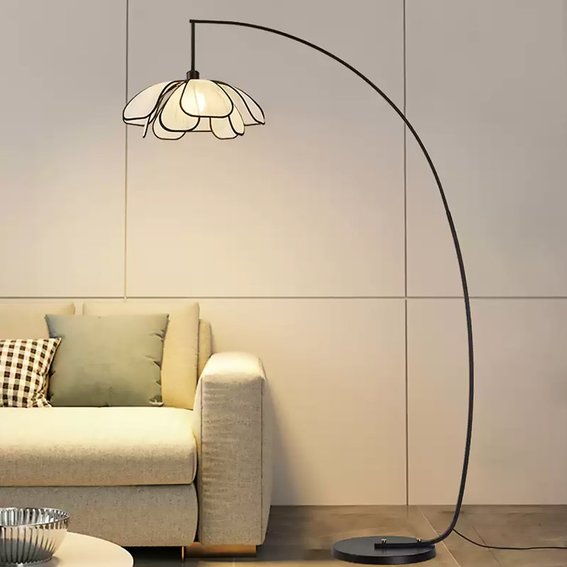 Lampe sur pied de luxe rétro