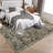 Oriental Machine Washable Rug with Rubber Backing for Living Room Vintage Non-Slip Dining Room Rug Easy-Cleaning Floor Carpet for Bedroom Office Playroom-1228238139