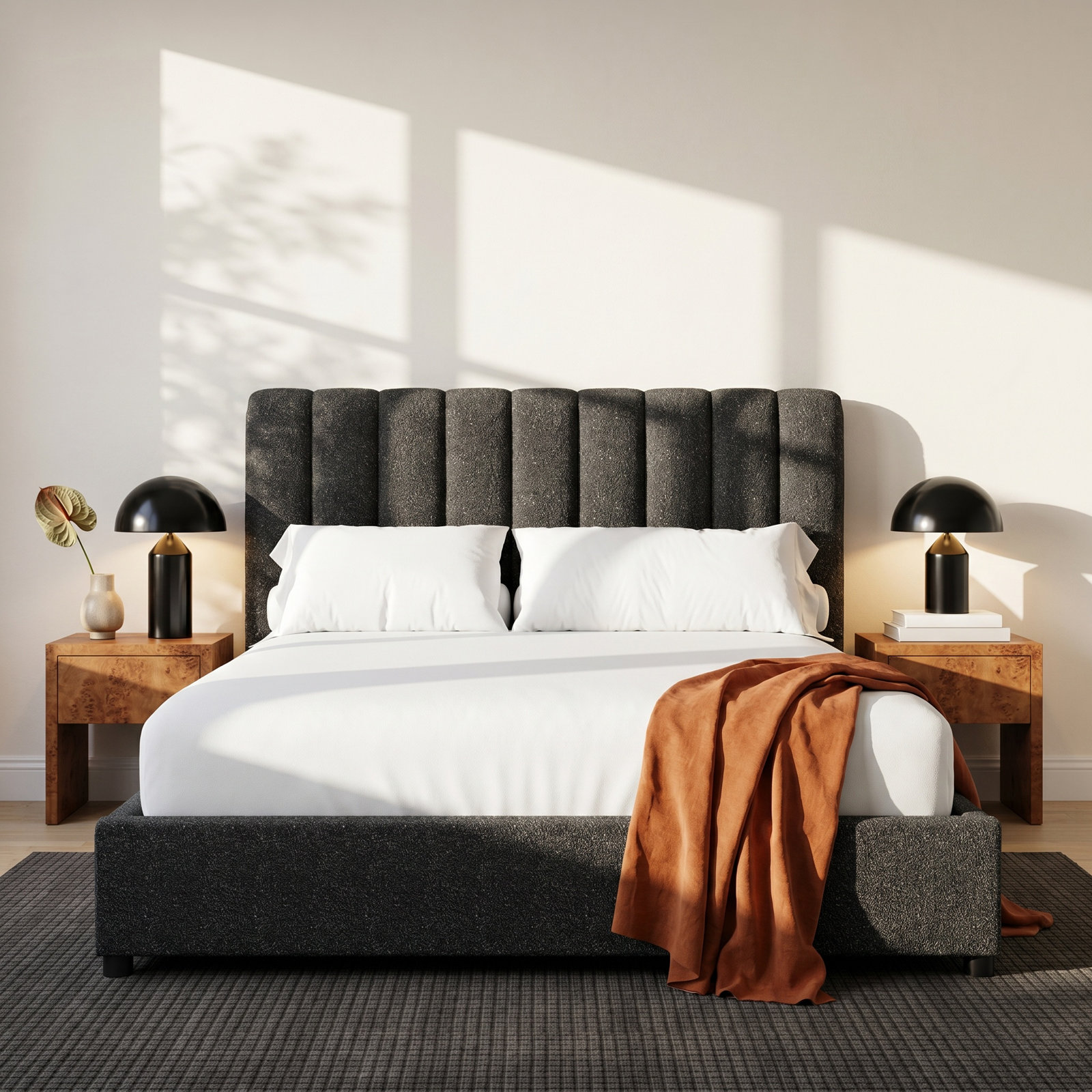 Chenault Platform Bed, Full / Double, Black