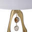 Lampe de table avec abat-jour tambour blanc