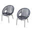 Chaise d'extérieur Acapulco (ensemble de 2)-130065662