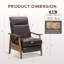 Fauteuil inclinable en cuir Penning -1067423528