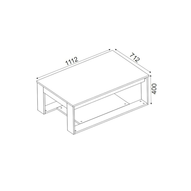 Biu Floor Shelf Coffee Table
