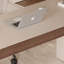 Bureau rectangulaire en bois manufacturé beige et brun noisette avec 6 tiroirs-1865267088-1865267183