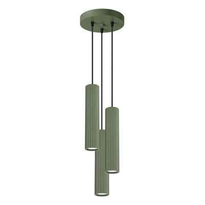 Bonina 3 - Light Brushed Nickel Pendant