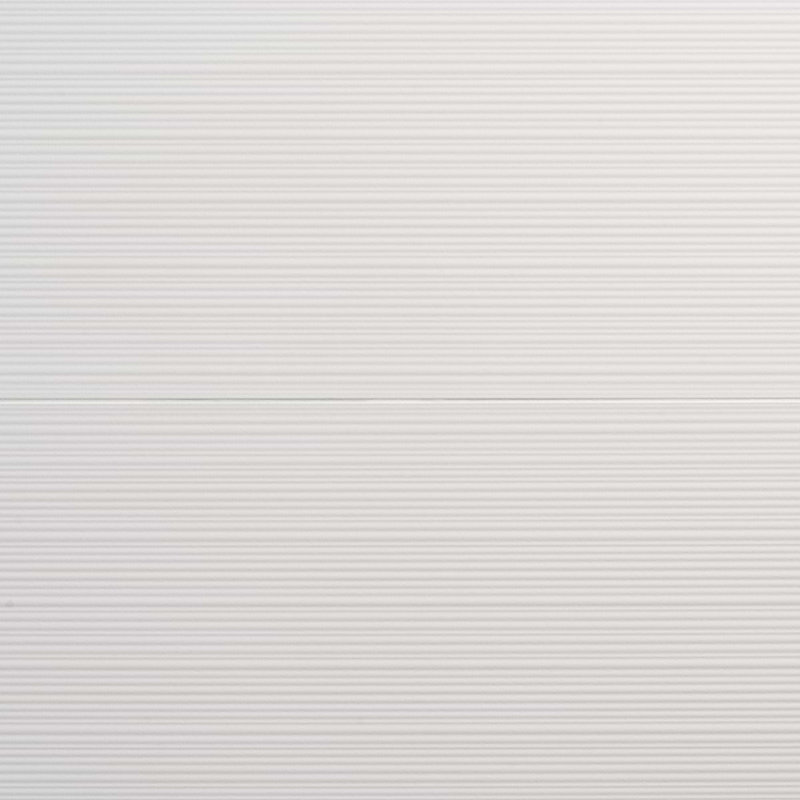Reverb 12x36 3D Matte Ceramic Tile, Linear White