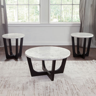 Chrissy 3-Piece Living Room Table Set