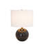 Marble Sphere Lamp-Black