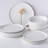 Porto By Stone Lain Macchio 24-Piece Dinnerware Set Stoneware-94035413