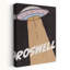 «Roswell Ufo Beam Retro Vintage Abstract Landscape Nature», reproduction d'art murale-1411031936