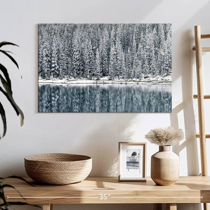Winter Reflections, 16" H x 24" W