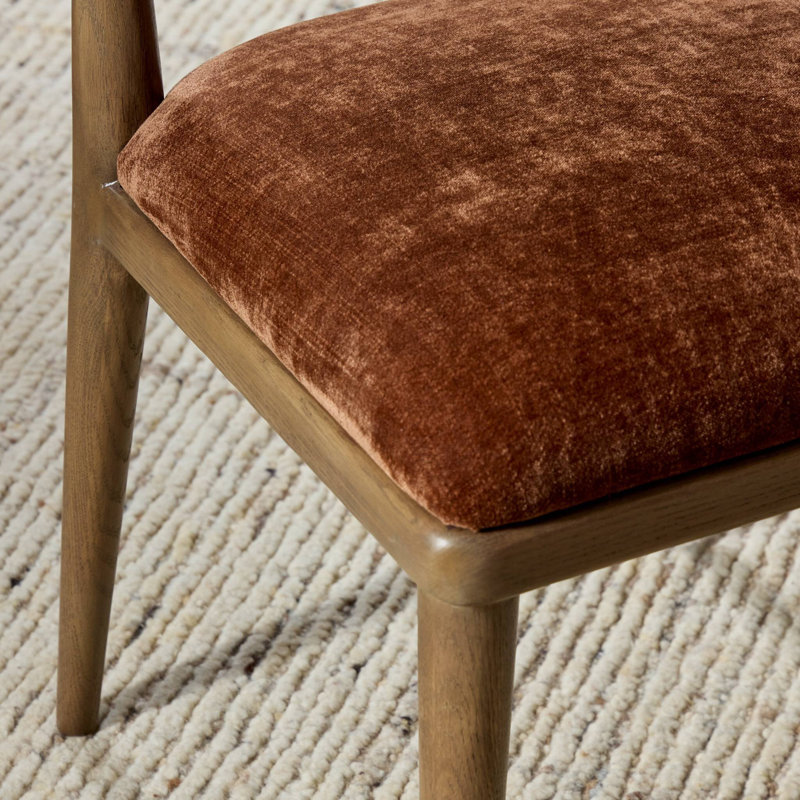 Marley Dining Chair-Altair Sienna, Brown