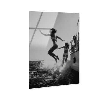 Liquid Gravity Acrylic Painting Print