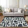 Maliana Washable Abstract Indoor / Outdoor Rug