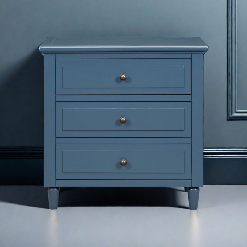 28'' W Nightstand, Blue
