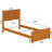 Graham Solid Wood Foundation Bed with Matching Footboard-1695230727-1715052080