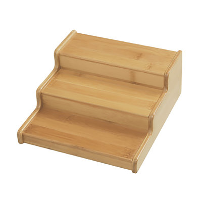 3-Tier Expandable Bamboo Spice Rack
