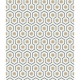 Hicks Hexagon Geometric Wallpaper Roll