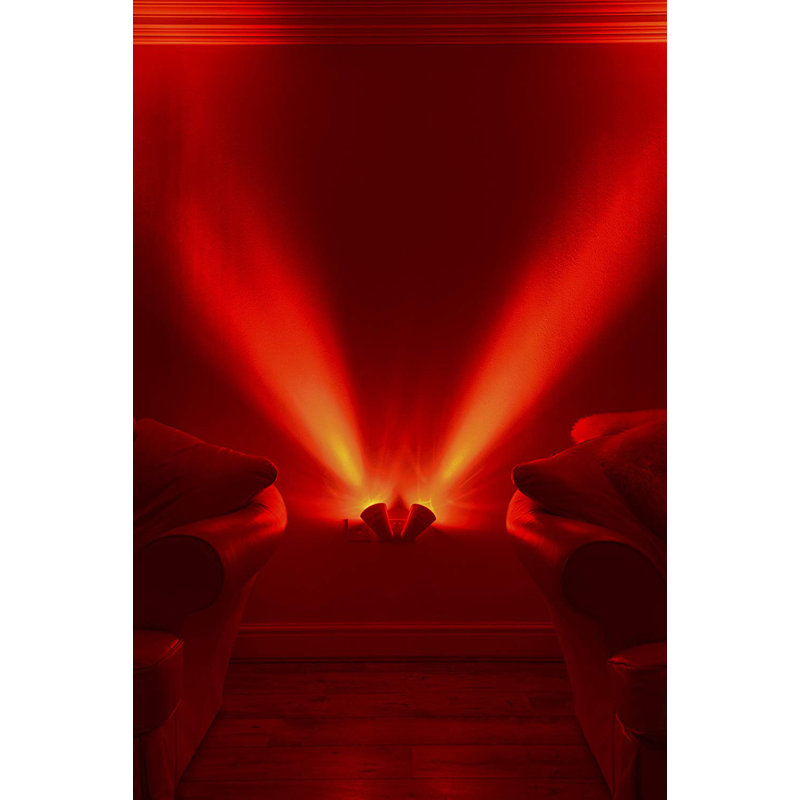 Redeker Plastic Plug-in Spotlight, Red