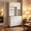 Engineered Wood 3 - Door Rectangle Accent Cabinet