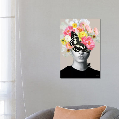 Amy Ivy 1 Piece Wrapped Canvas Wall Art