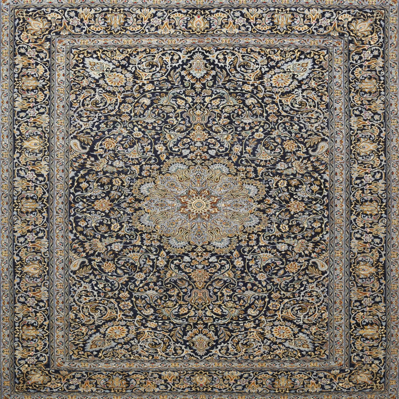Nabil Oriental Indoor Rug, Round 6'