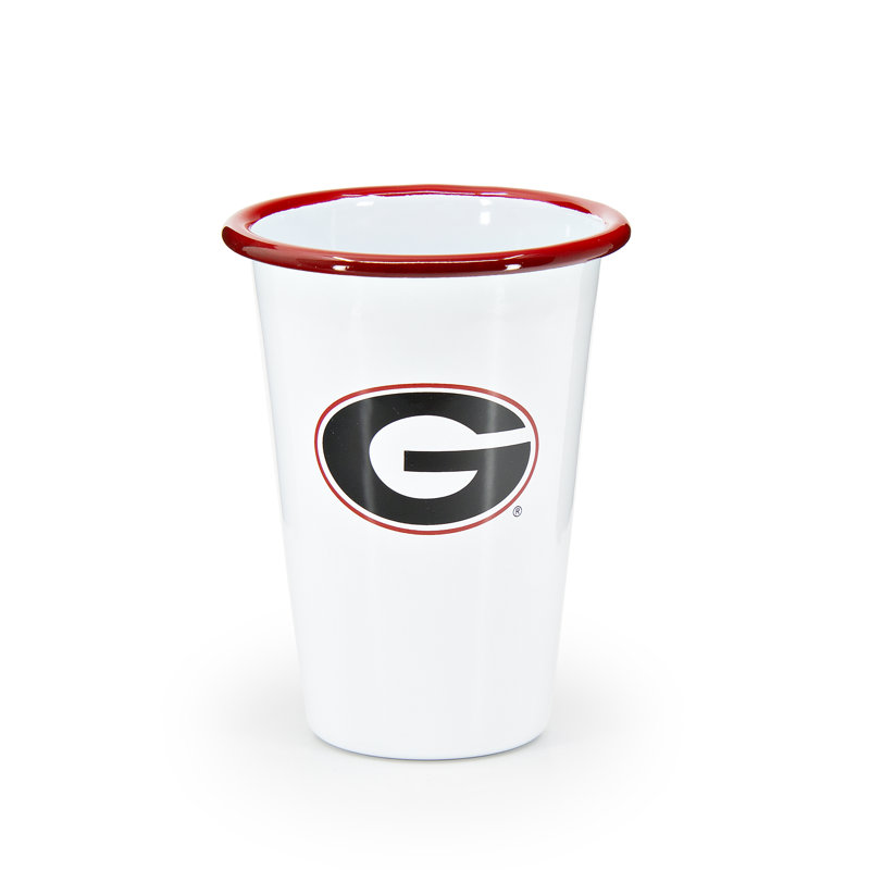 Crow Canyon Enamelware U of Georgia 14oz Tumblers
