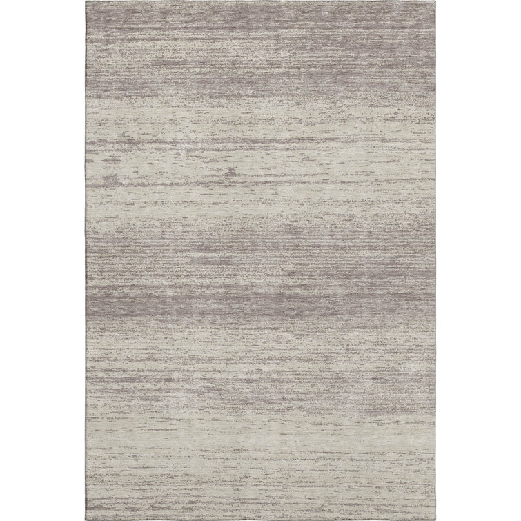 Premium Machine Washable Prisco Taupe Rug