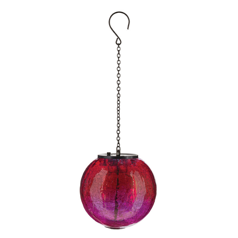 LED Outdoor Pendant, Pink