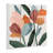 Abstract Azalea Flower Petals Pink Blue Design by Annie Warren - Painting Print