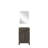 Single Bath Vanity 20 In. W X 18 In. D, Acrylic Countertop And 18 In. Mirror-1639679693