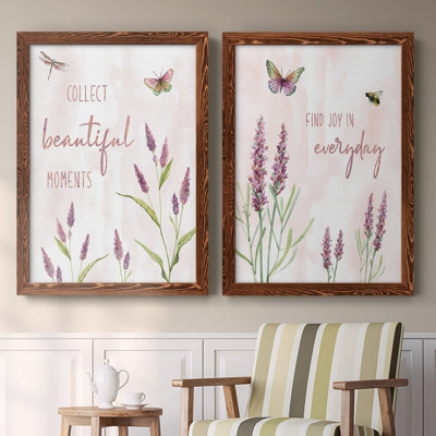 Collectionnez de beaux moments - Toile encadrée de qualité supérieure - prête à être accrochée
