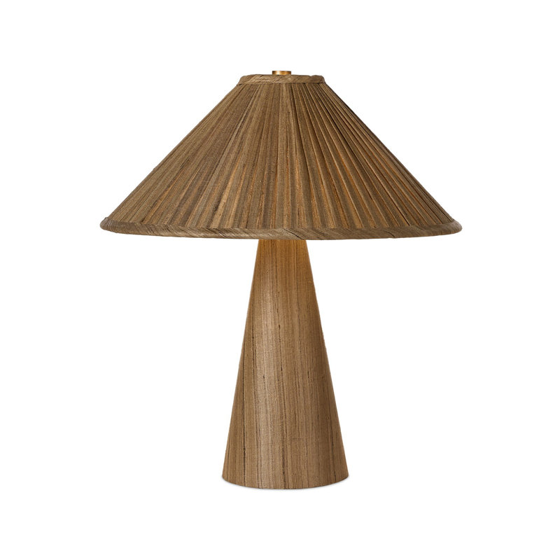 Cordelia Table Lamp-Natural Silk