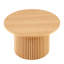 Plateau de table en placage de bois, ensemble de 2 tables basses rondes, table basse en MDF avec base en métal, table d'appoint de canapé pour salon, salle de réception-1392080993