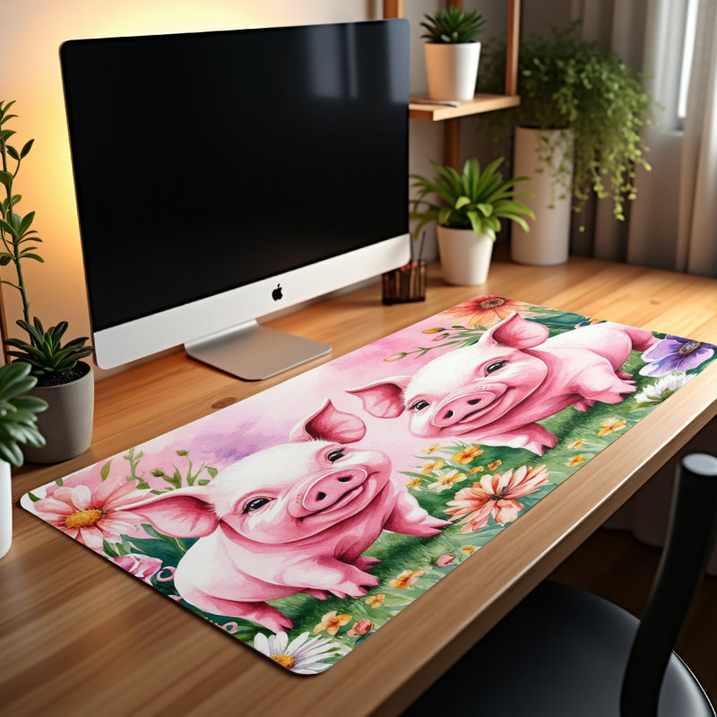 Polyester Desk Pad, 23.6x13.8